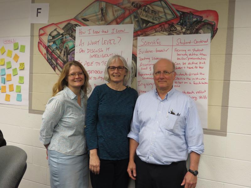 Caroline Breitenberger, Michelle Withers and Randy Phillis