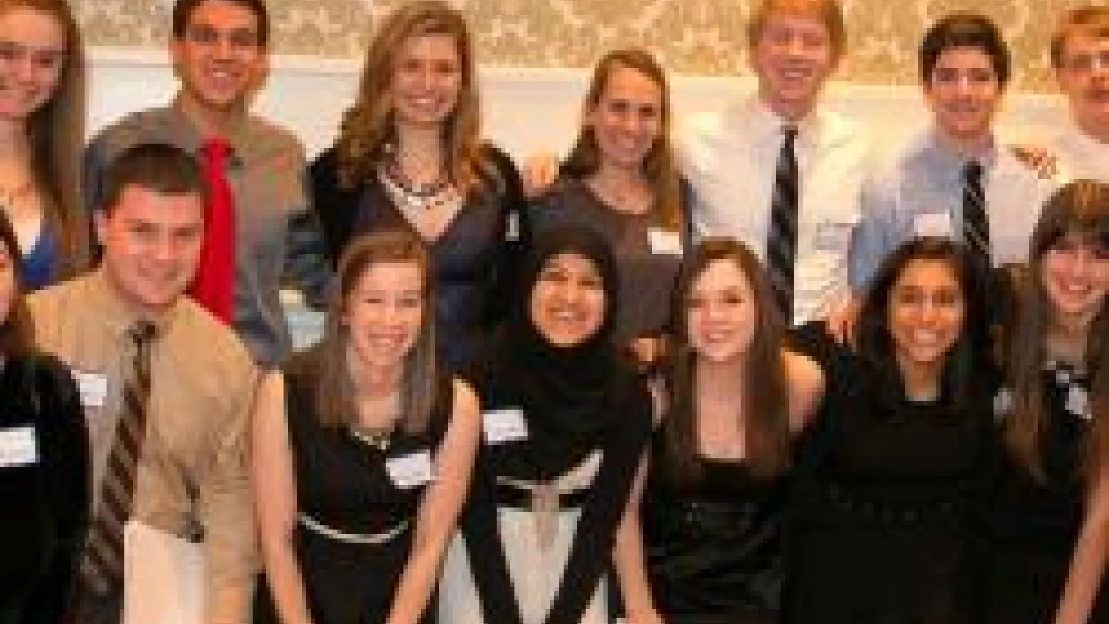 Biology 1113H students at Multiple Myeloma Opportunities for Research and Education Gala