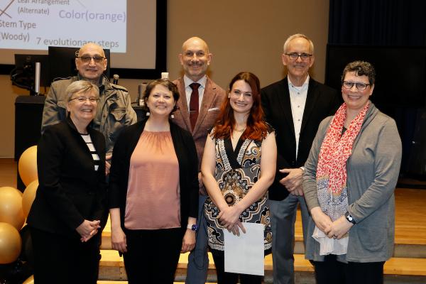 Dr. Calinger-Yoak with college and university leadership