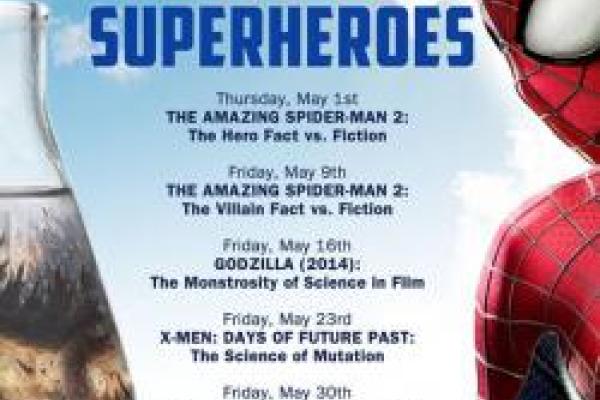 Gateway Film Center Science of Superheroes event movie list